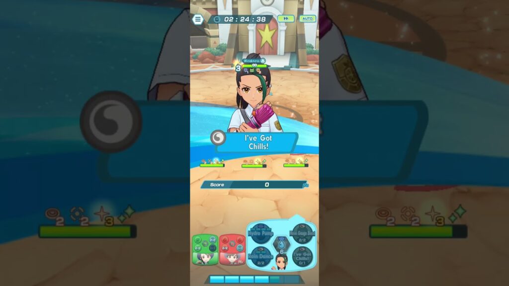 Pokemon Masters EX: Challenge blue