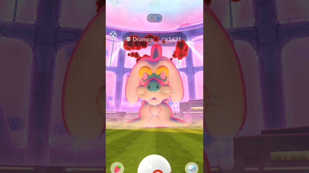 Got New got Dynamax Drampa  in Pokemon GO.