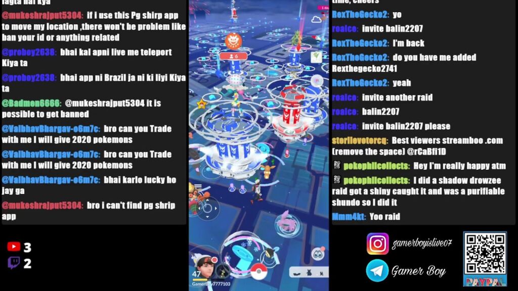 POKEMON GO LIVE! for BLACEPHALON RAID invite Only for SUBSCRIBERS...