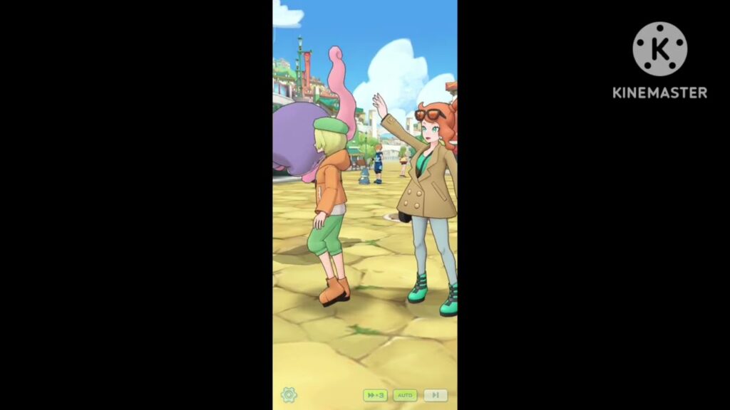 (pokemon masters ex) sync pair stories: a day with Sonia