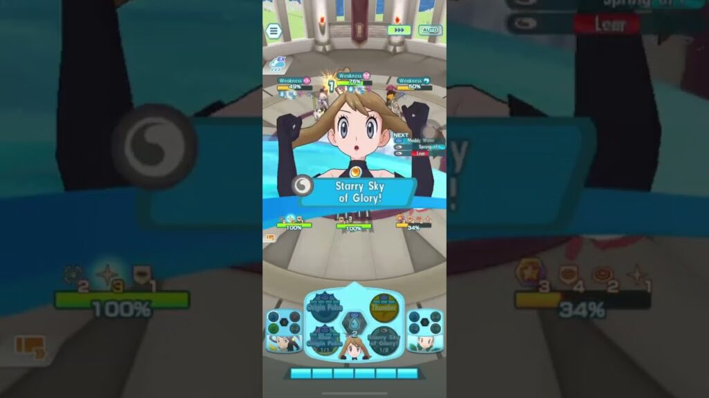 [Pokemon Masters EX] Pasio Towers | Water Tower Floor 28 with NC May & Dahlia 1/5 (No Ex & No Exr)