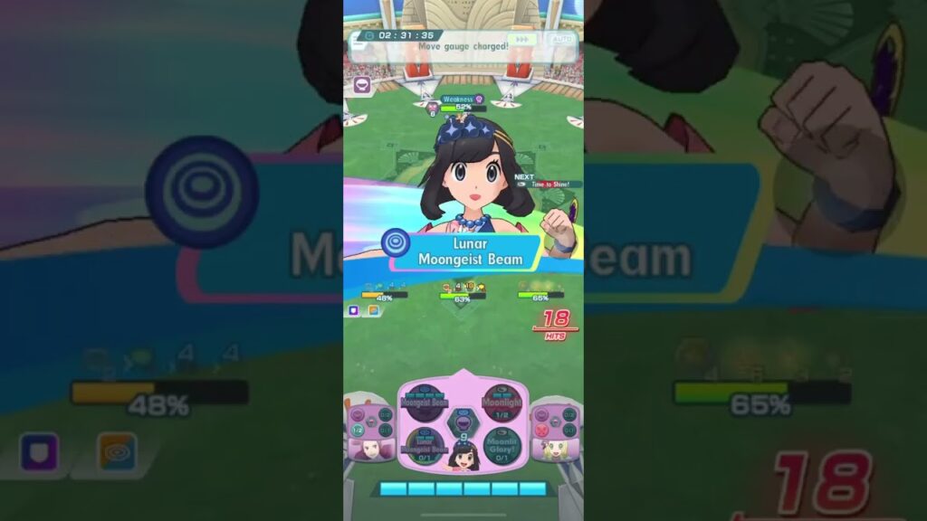 [Pokemon Masters EX] High Score Event Ghost & Fairy | 1,000 Strength vs Diantha - 118,005 pts