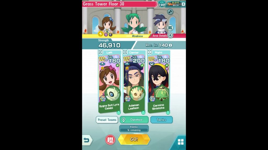 Pokemon Masters EX - Grass Towers Floor 30 (feat. a complaining Qlizard)