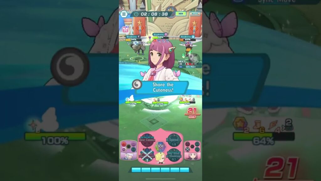 [Pokemon Masters EX] High Score Event Ghost & Fairy | 1,000 Strength vs Agatha - 118,575 pts