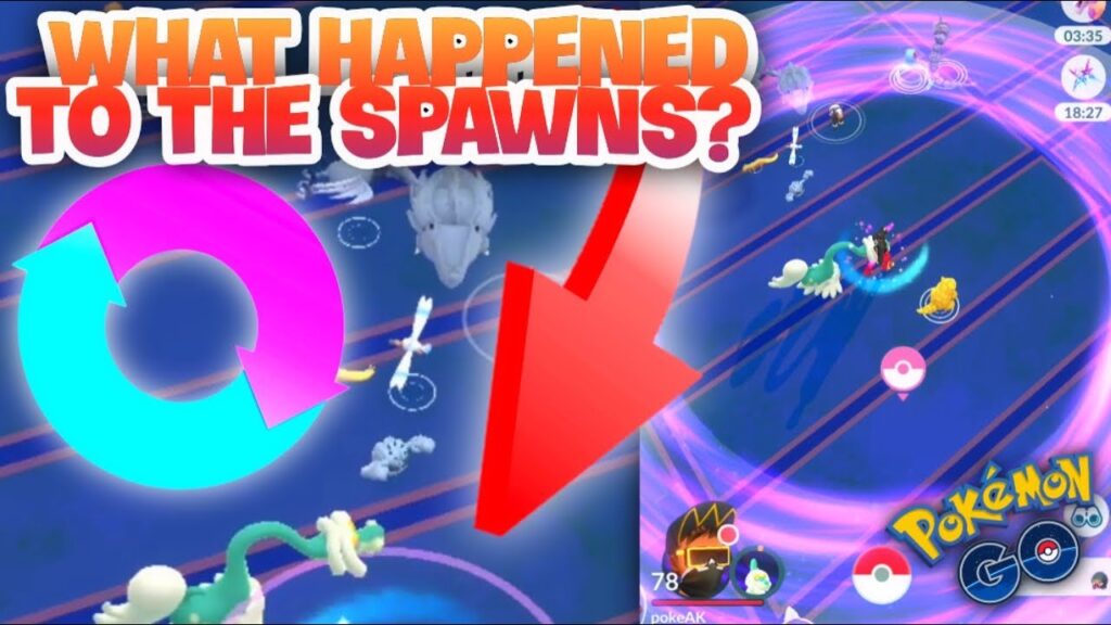*WHAT HAPPENED TO ALL THE POKEMON SPAWNS?* Error or just normal in Pokemon GO