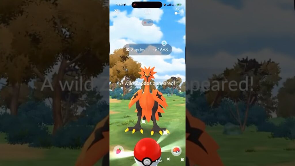 I Found a Galarian Zapdos in Pokemon Go After Doing THIS! #shorts #pokemon