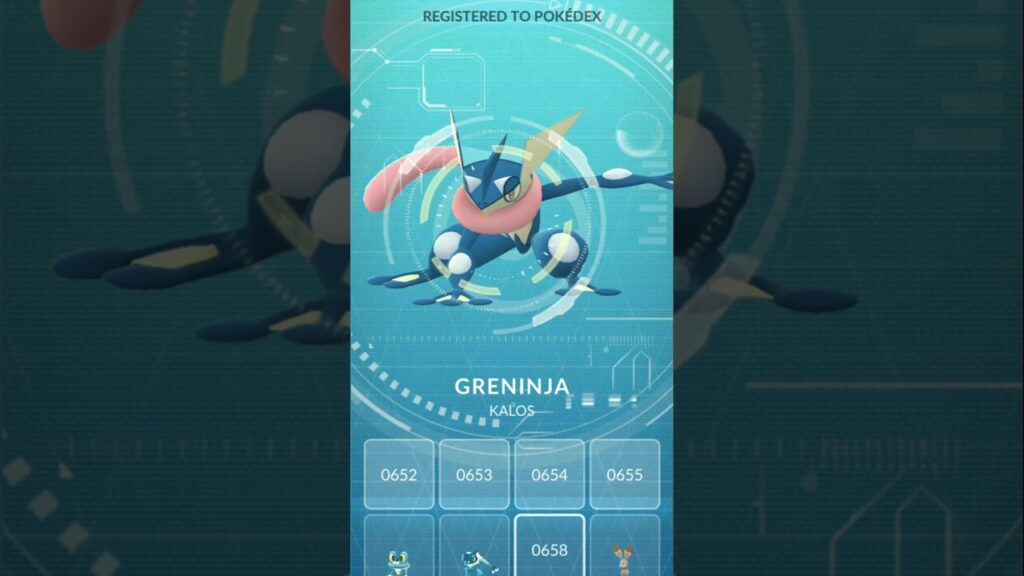 Greninja Evolve in pokemon go #pokemongo#pokemon