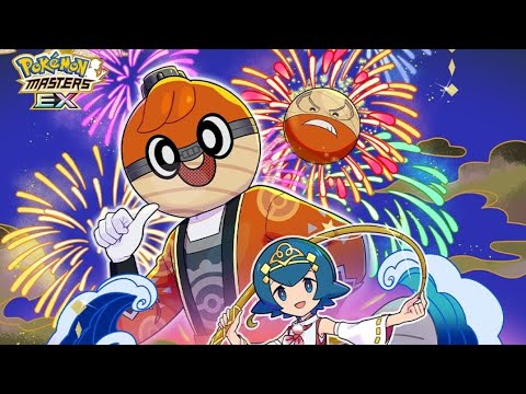 Pokemon masters New year 2026 || Fishing up a golden New year || story event || Pokemon masters ex