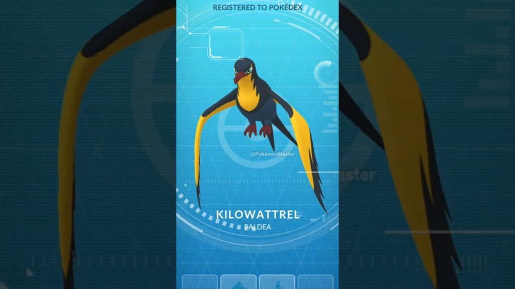 Got new Debut Wattrel & kilowattrel in Pokemon GO.