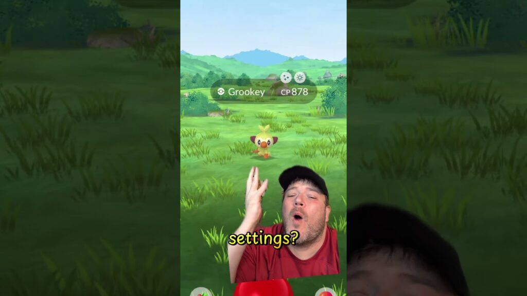 Off Brand Grookey in Pokemon Go? #pokemon #shinypokemon