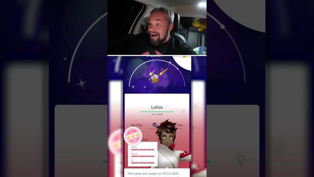 My First Shadow SHUNDO Ever! #pokemon #pokemongo #shorts