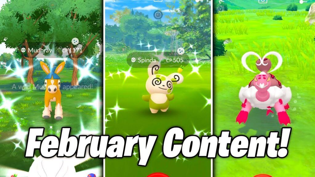 GET READY FOR A HUGE MONTH OF POKEMON GO! Valentine's Event is BACK / Global Shiny Mudbray?