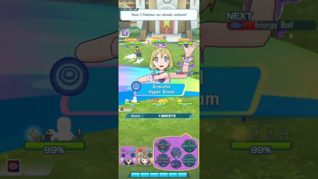 3vs3 Poison Damage Challenge: Training with Bede! POKEMON MASTERS EX