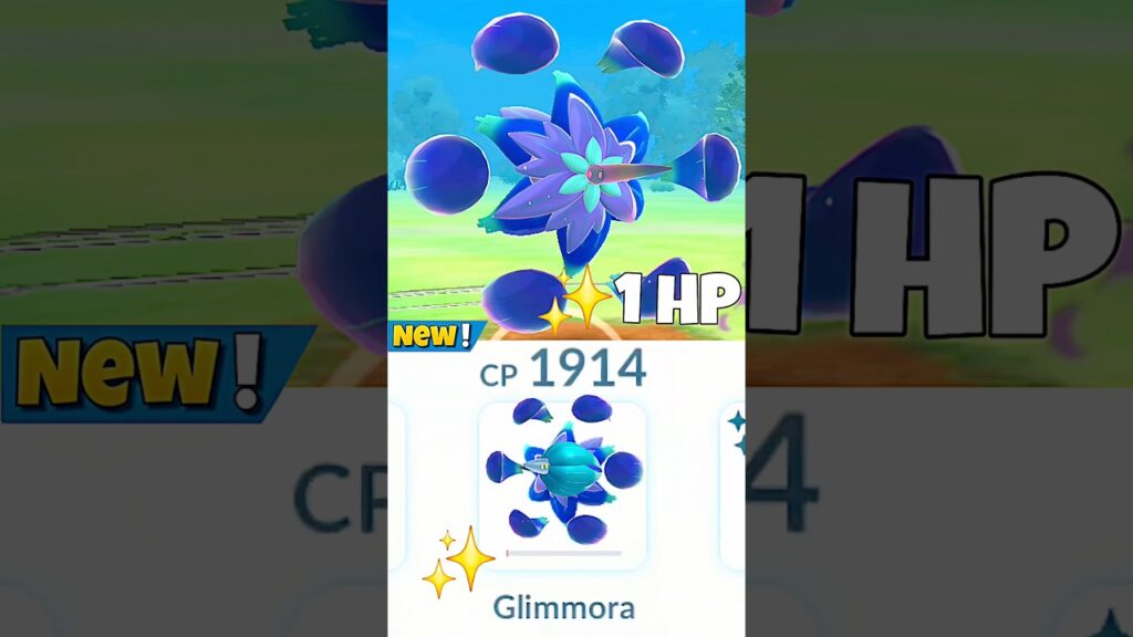1 HP New Glimmora Destroy Grunt Badly in Pokemon Go