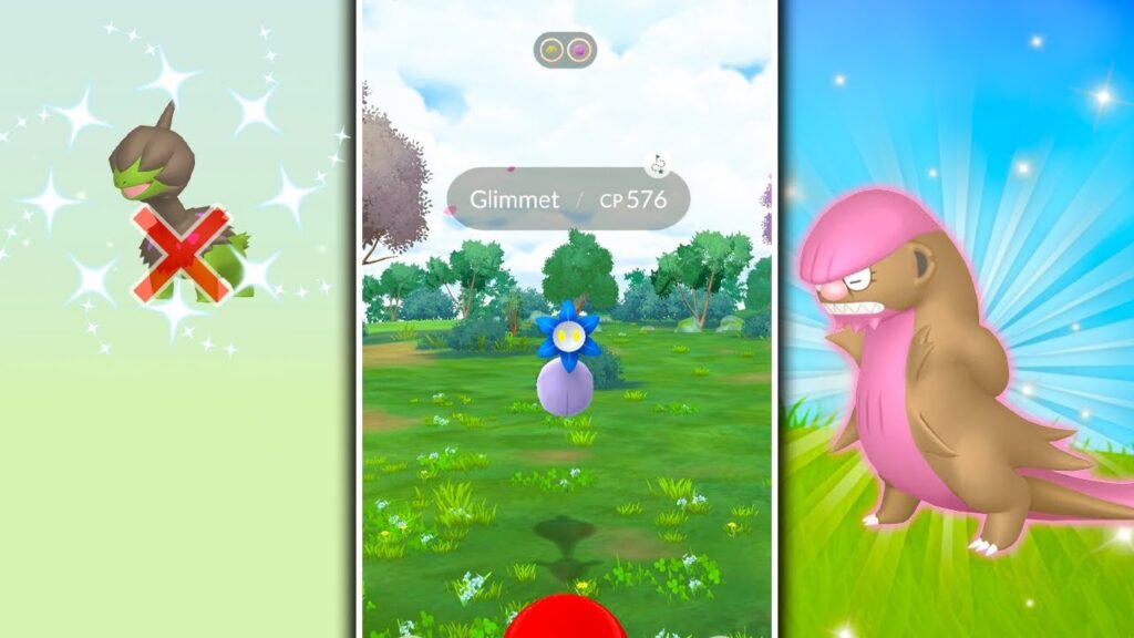 HOW TO GET GLIMMET IN POKEMON GO! Why are these Pokemon Shiny BOOSTED? / Into the Depths