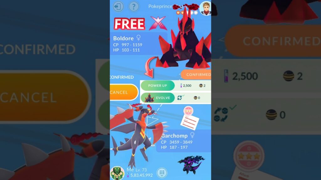 Grab Free Dynamax Gigalith From Trade in Pokemon Go
