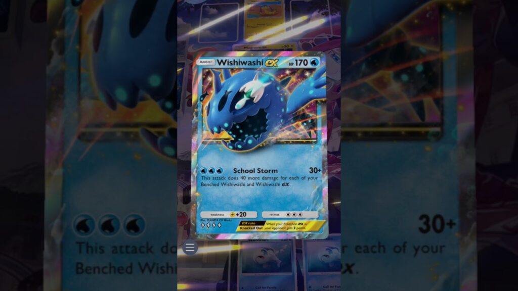 Can Wishiwashi win #Masterball #Match ? #pokemon #newpokemonset #pokemontcgpocket #collectiblecards