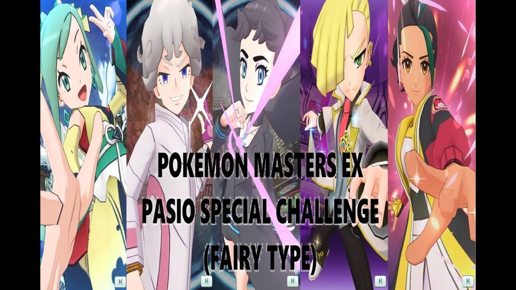 Pokemon Masters EX  - Pasio Special Challenge Fairy Type