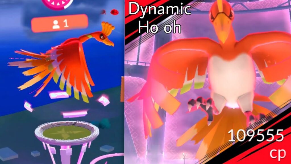 *NEW* DYNAMAX Ho Oh raid in Pokemon GO.
