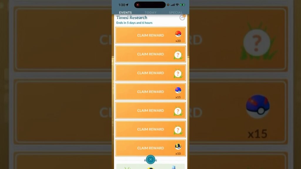NEW Timed Research Completed In Pokemon Go! #shorts #pokemon
