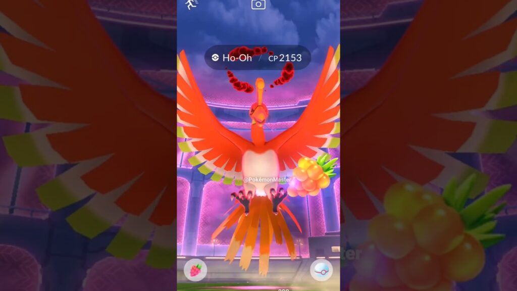 Got *NEW* DMax  Ho Oh in Pokemon GO.