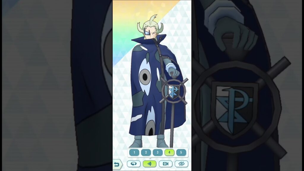 pokemon masters ex ghetsis voicelines and animations English