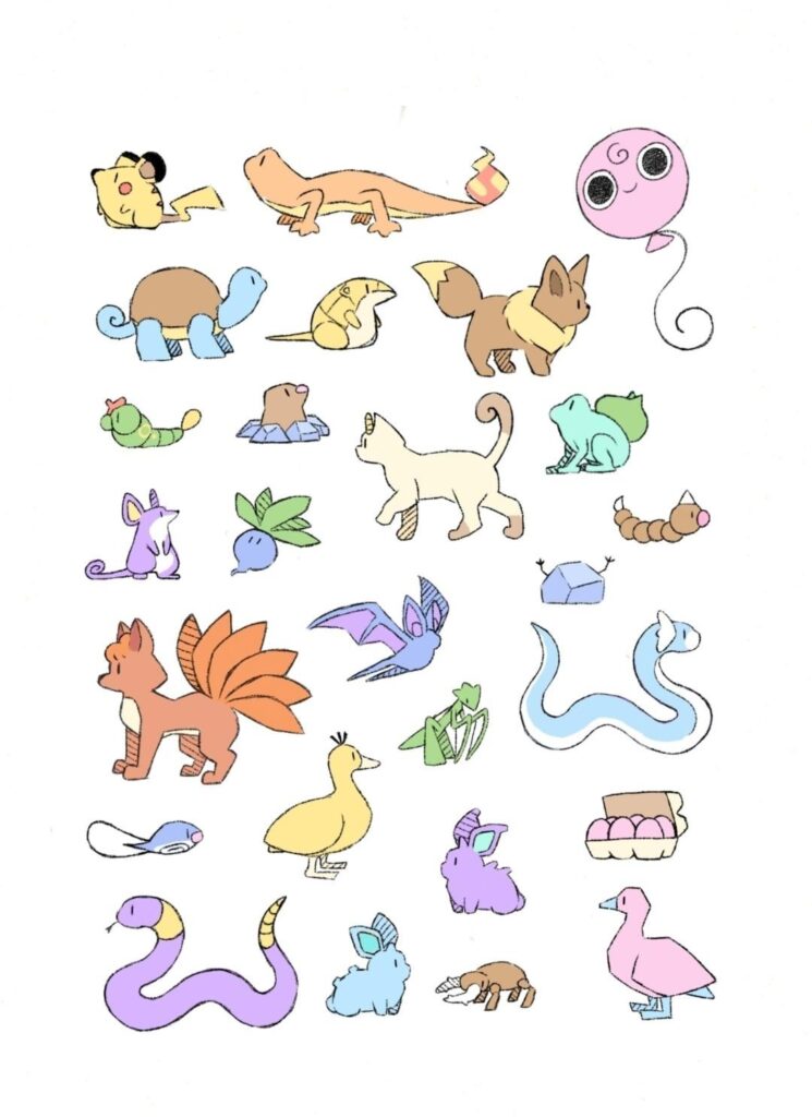 Some totally normal animals (OC)