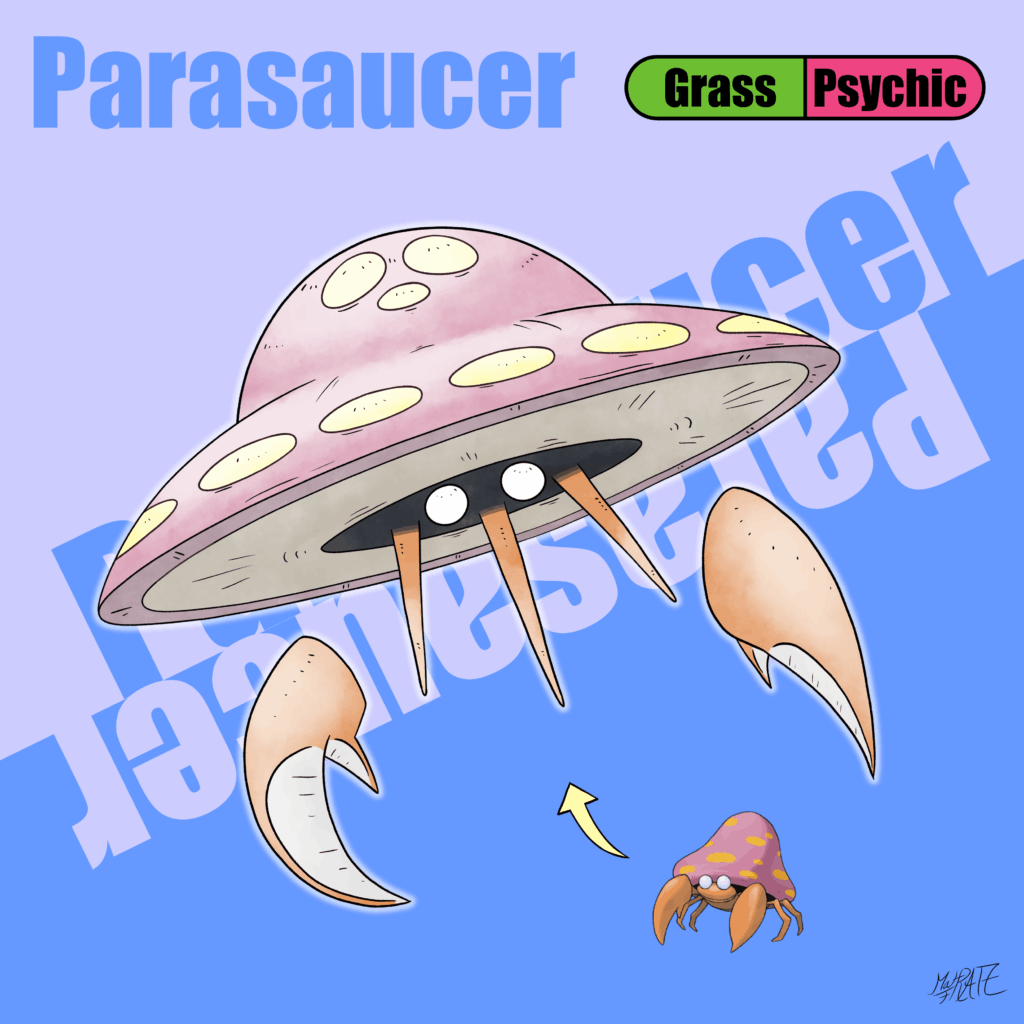 Parasaucer - Parasect Evo