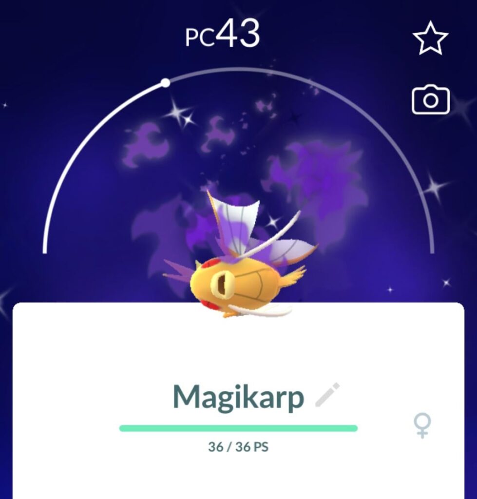 Shiny Dark Magikarp
