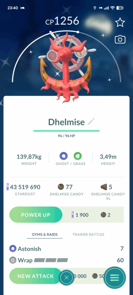 Shiny Dhelmise is live
