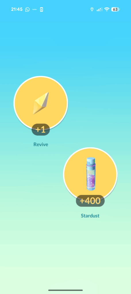 Opening and sending gifts - screen changes