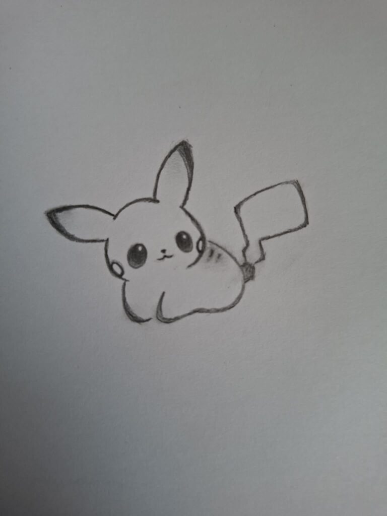 Smol Pikachu that i drew for my daughters