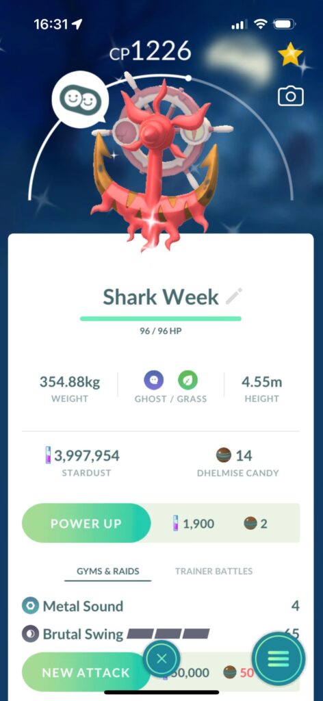 Got my shiny too!