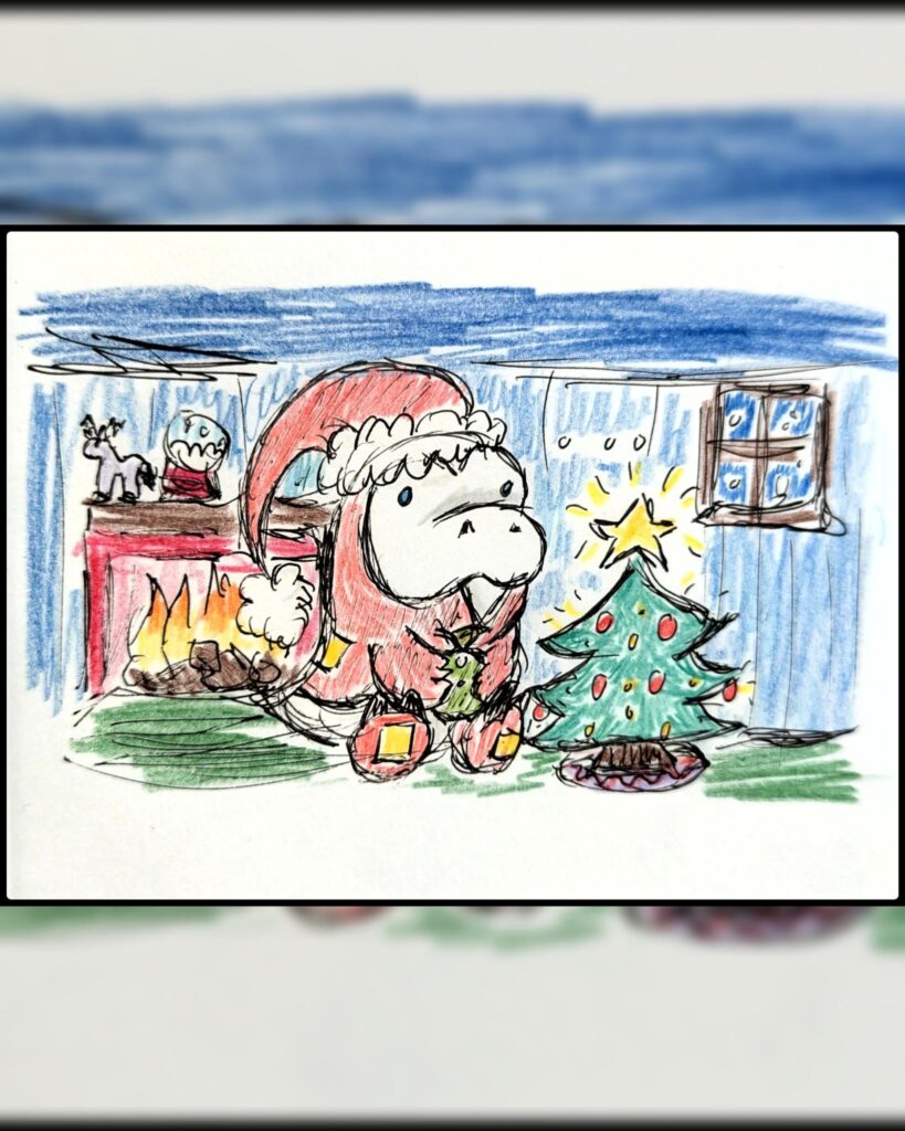 No thoughts head full of jingle bells