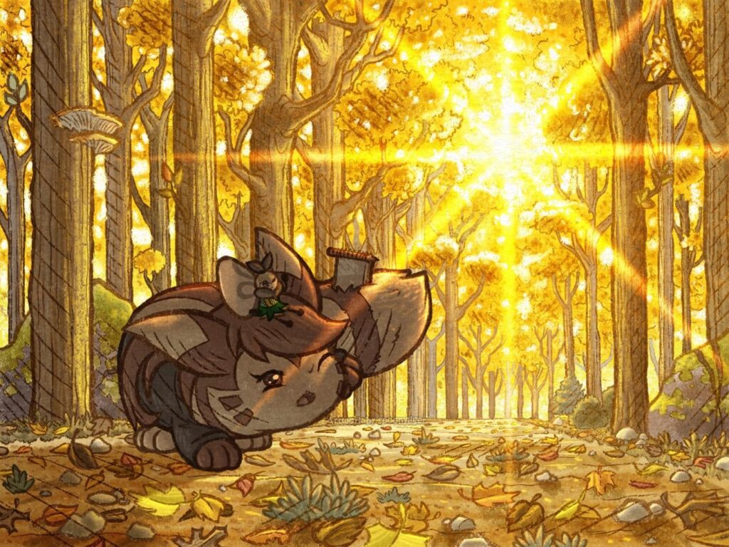 A Blinding Golden Warmth (OC)