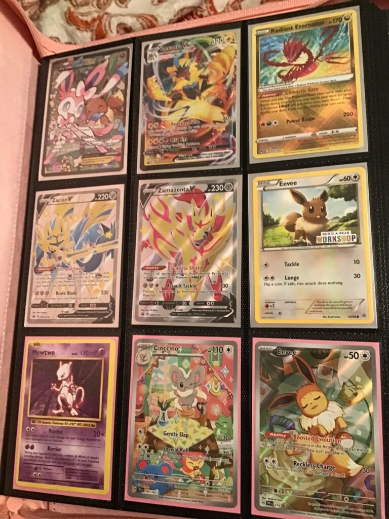 guys look at my pokémon cards :D
