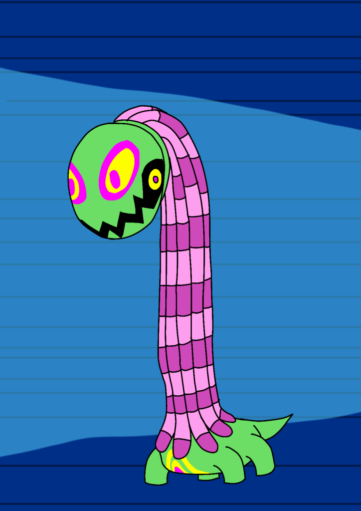 A Mega Cradily designs I came up with at 5am