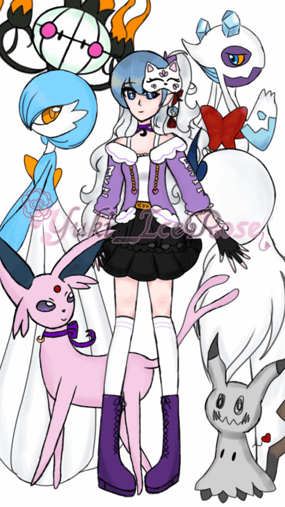 [OC] OC team and trainer ready for battle!