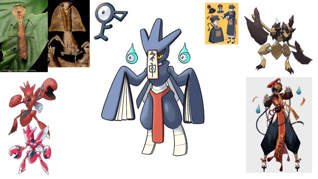 Scyther fakemon evolution