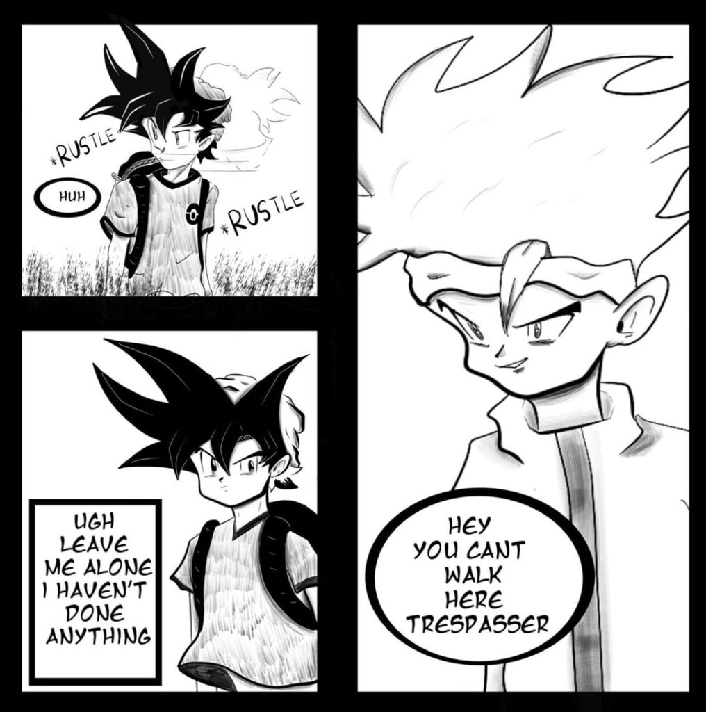 My first short manga (Pokémon fan comic, 4 pages) – looking for feedback
