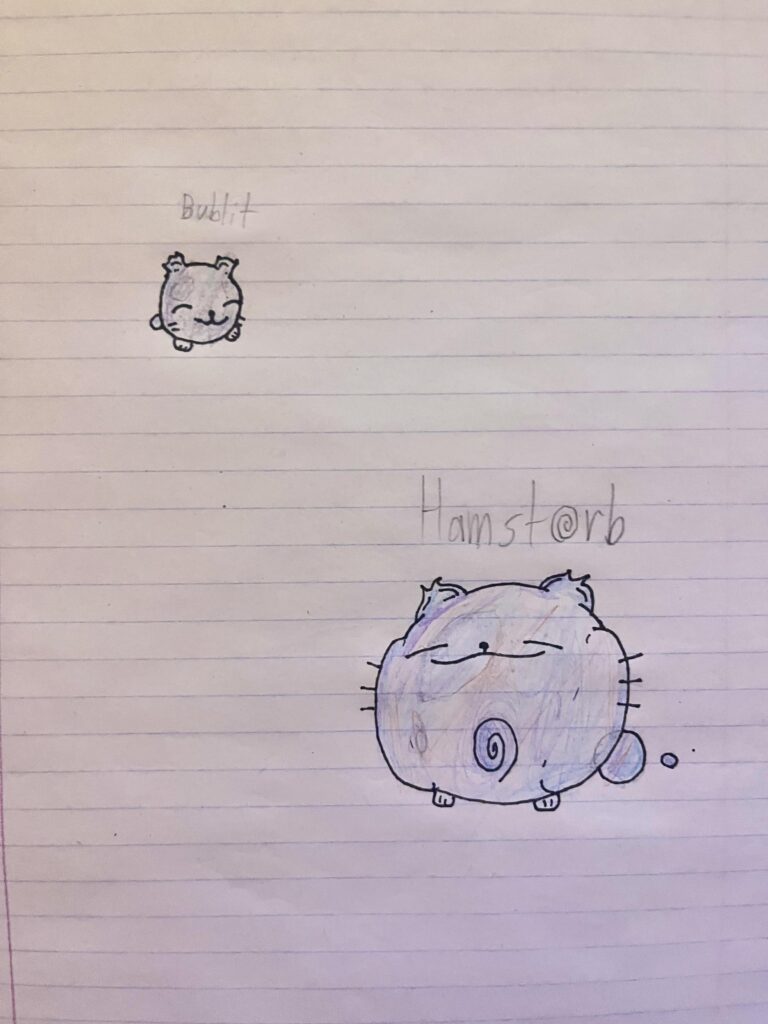 A bubble dude I made