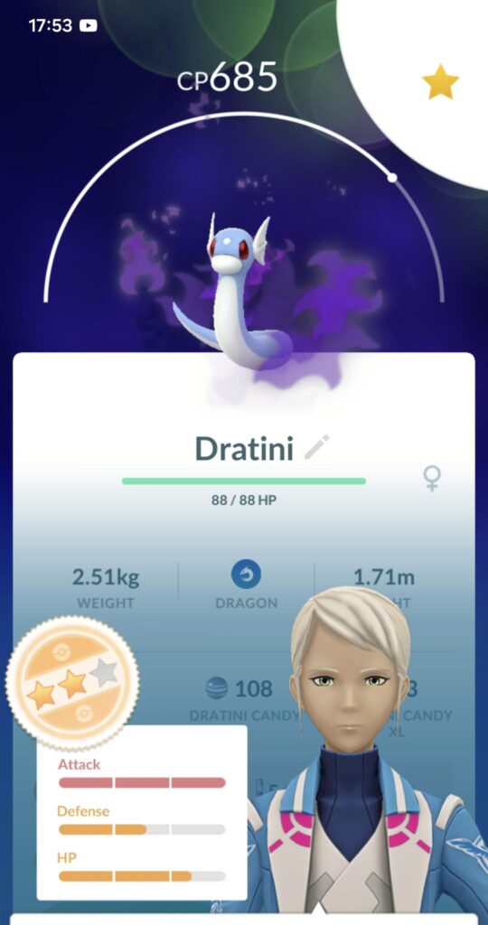 Is this Shadow Dratini worth to max?