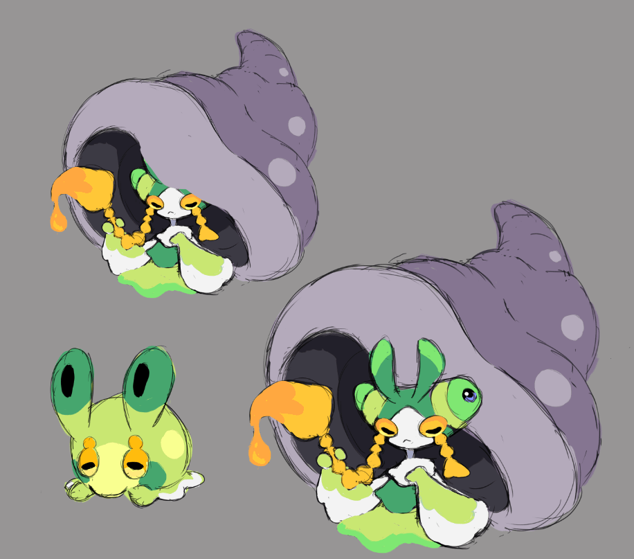 Nudilil and Himeyū weird bug dragon types for South Africa region