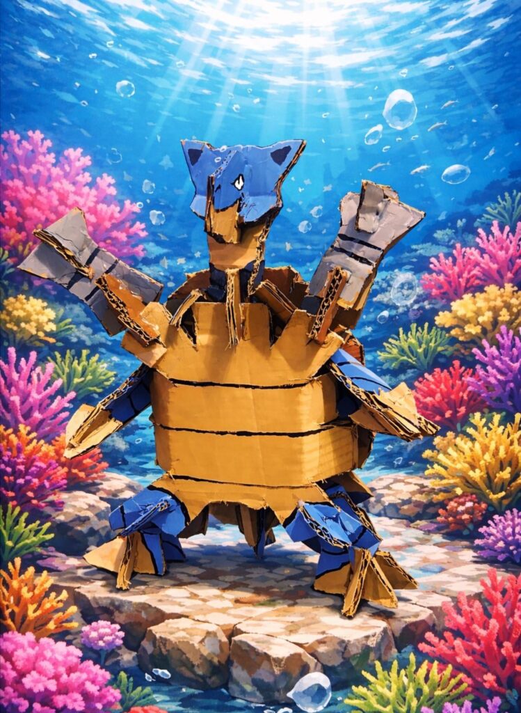Cardboard Blastoise (OC)