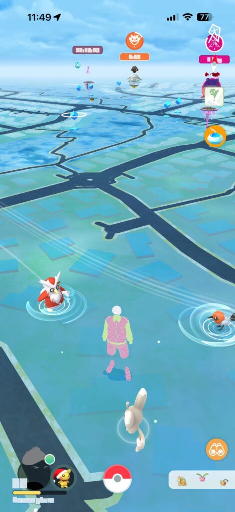 Rocking a strange outfit today