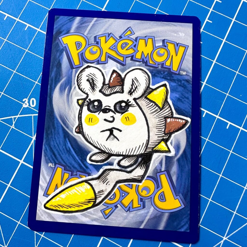 OC: Altered Togedemaru Trading Card
