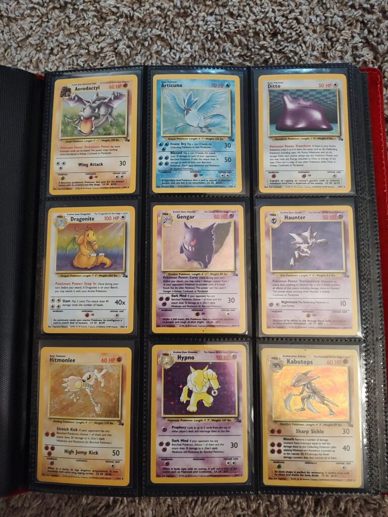 Just finished my Fossil set!!!