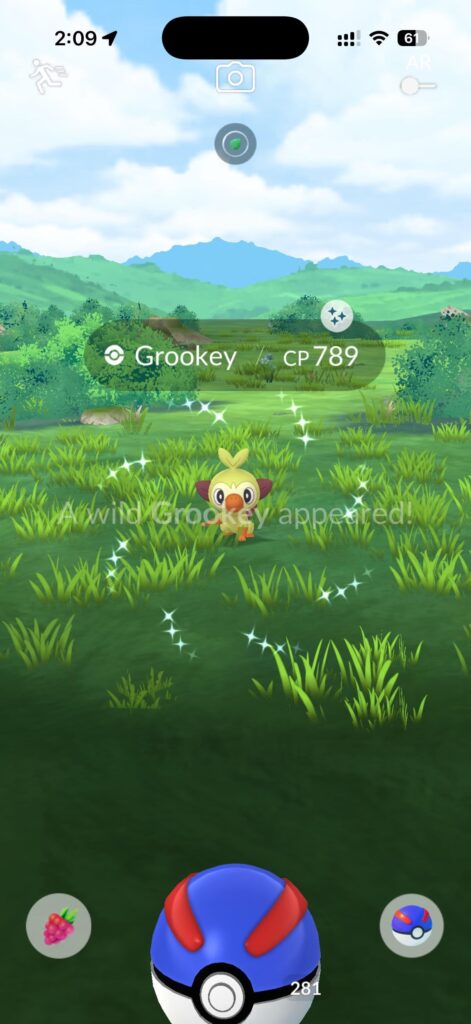 Shiny Grookey Live