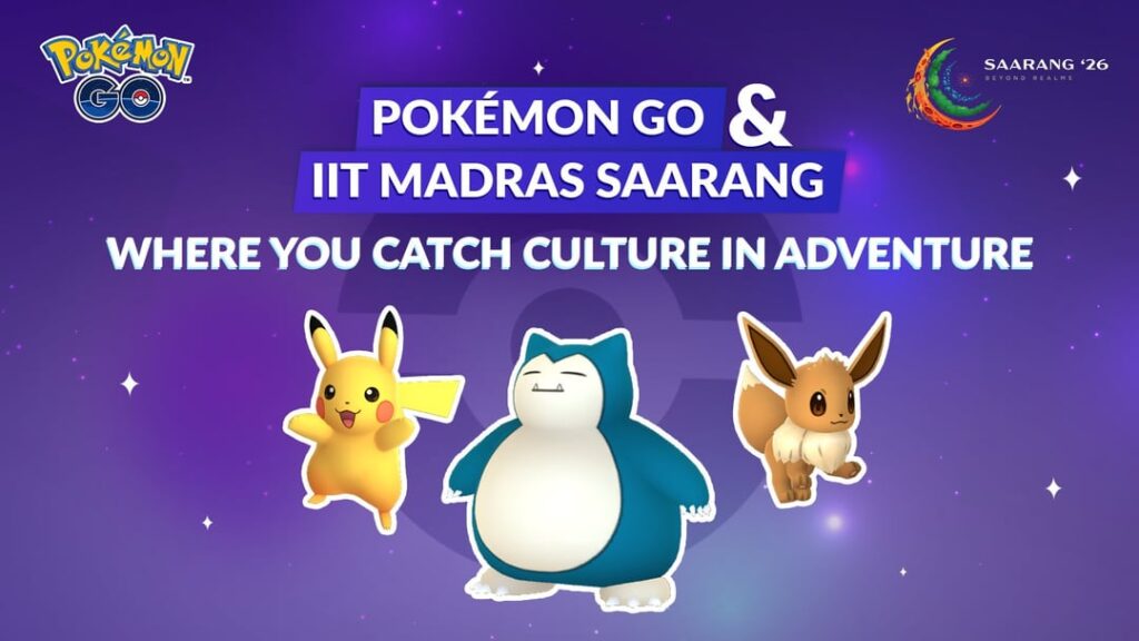 Pokemon Go x IIT Madras Saarang
