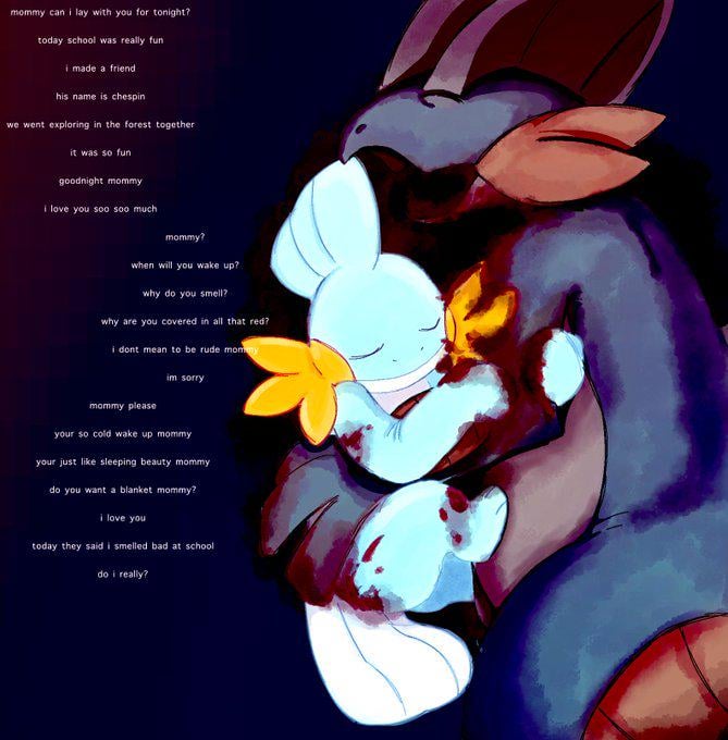 [art by @rhyermine on twitter] Behold: actual depression :(